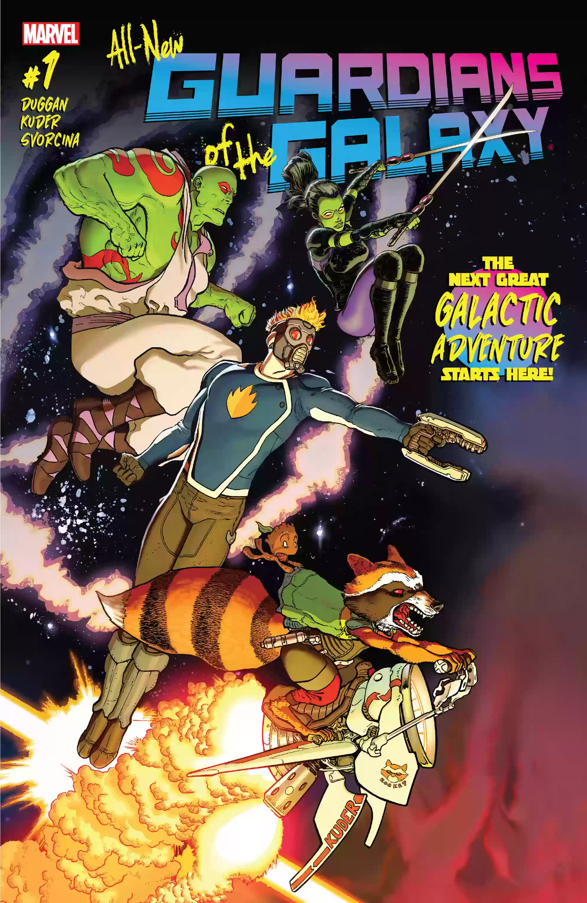 All-New Guardians Of The Galaxy (2017) comic
