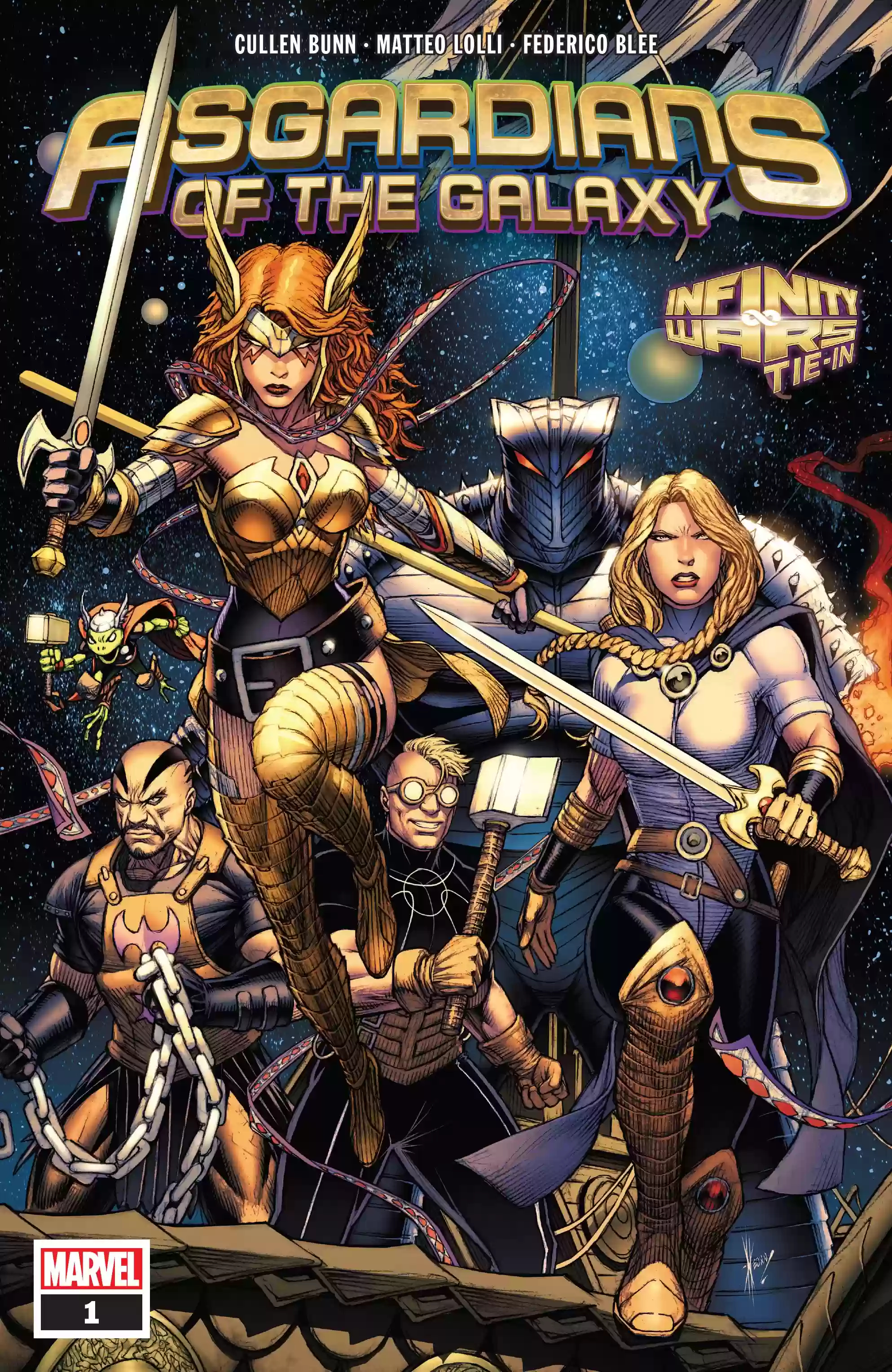 Asgardians of the Galaxy (2018) comic