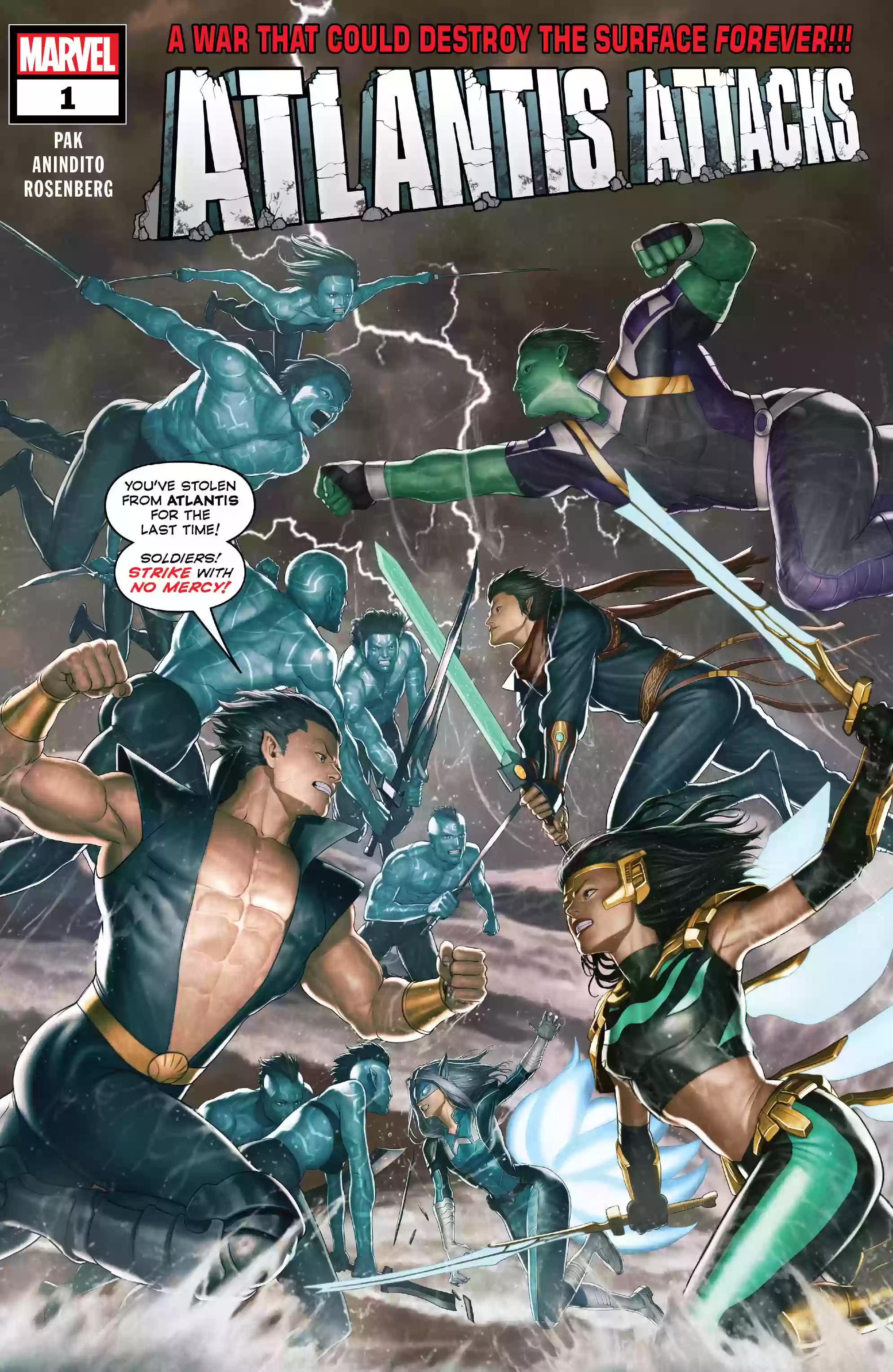 Atlantis Attacks (2020) comic