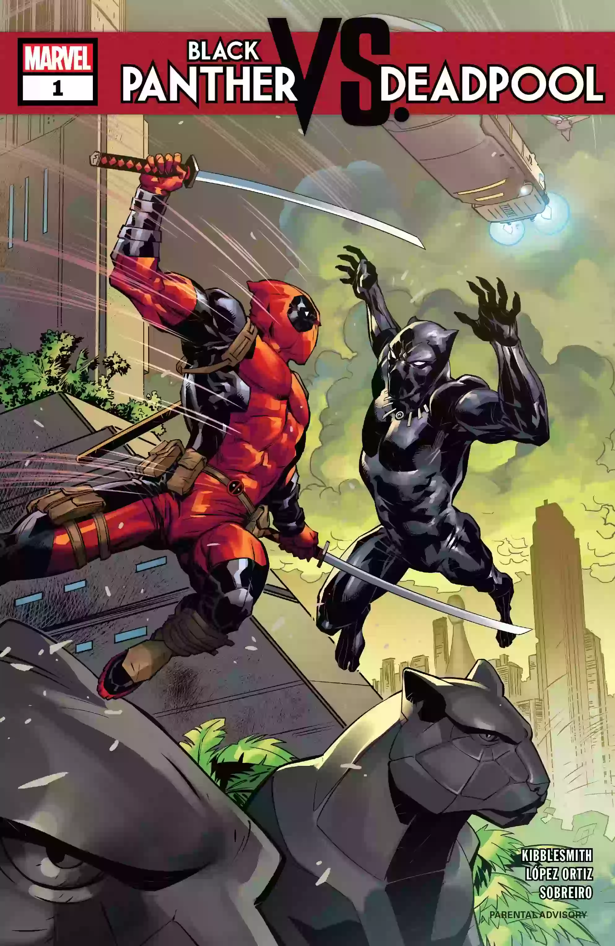 Black Panther vs. Deadpool (2018) comic