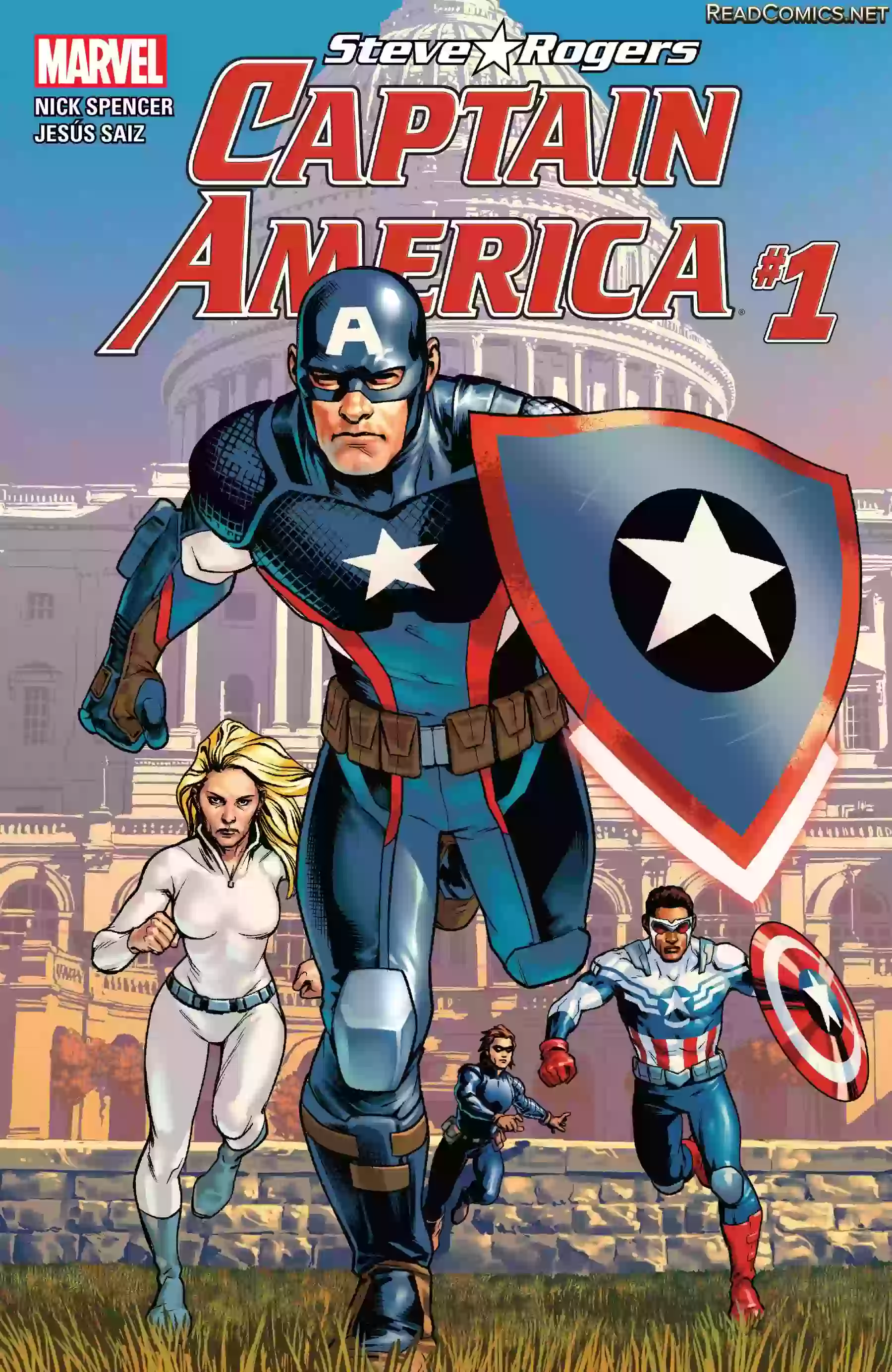 Captain America: Steve Rogers (2016) comic