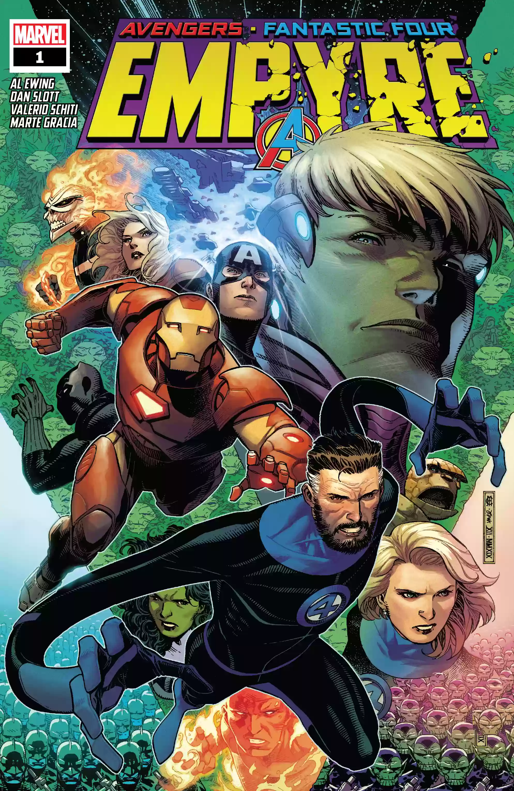 Empyre: Avengers & Fantastic Four (2020) comic