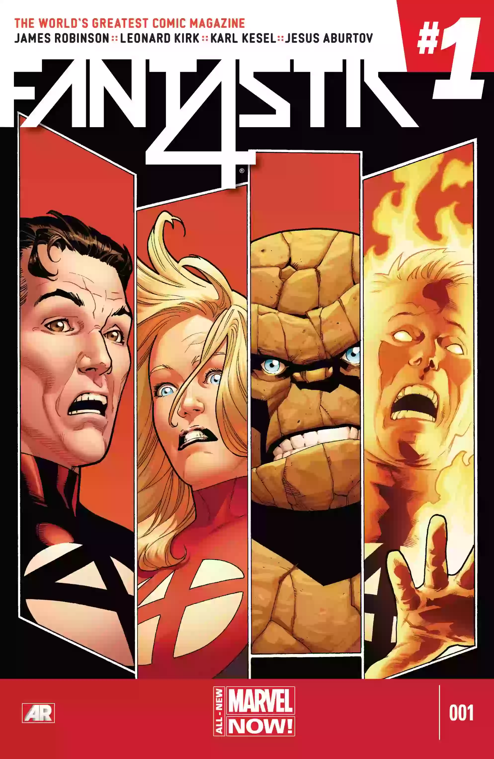 Fantastic Four (2014) comic