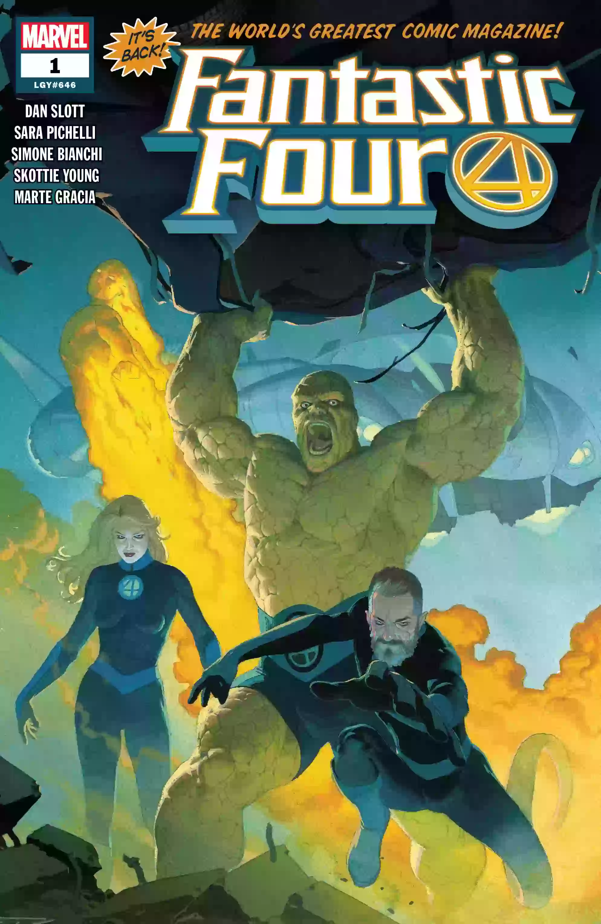Fantastic Four (2018) comic