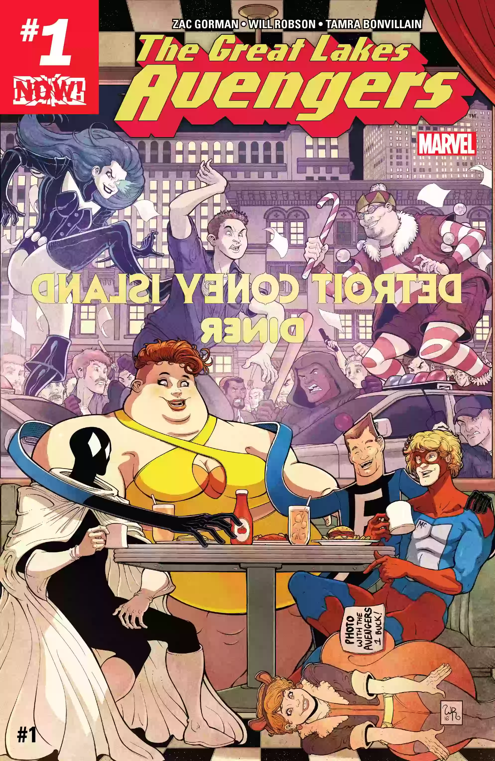 Great Lakes Avengers (2016) comic