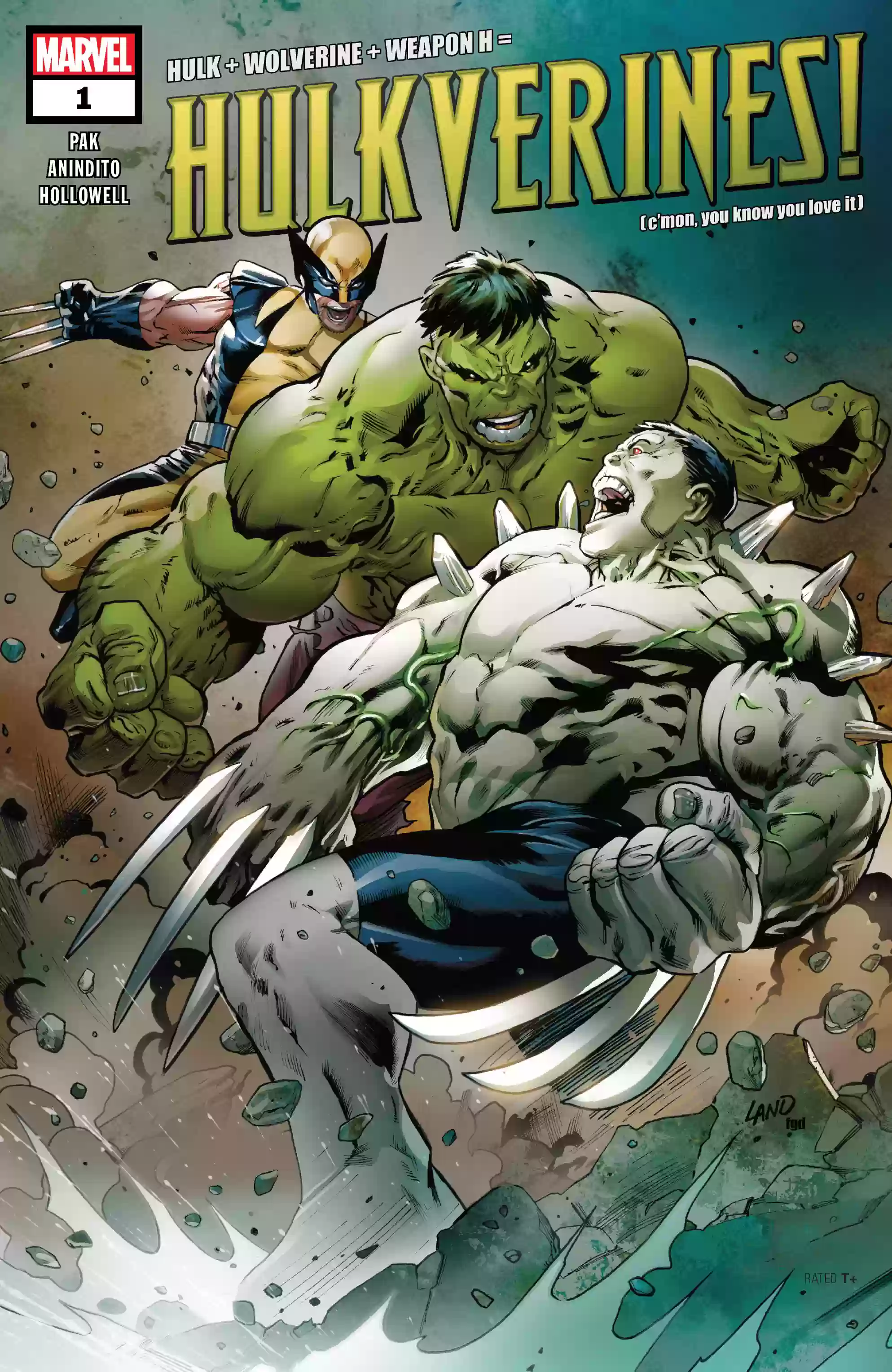 Hulkverines (2019) comic