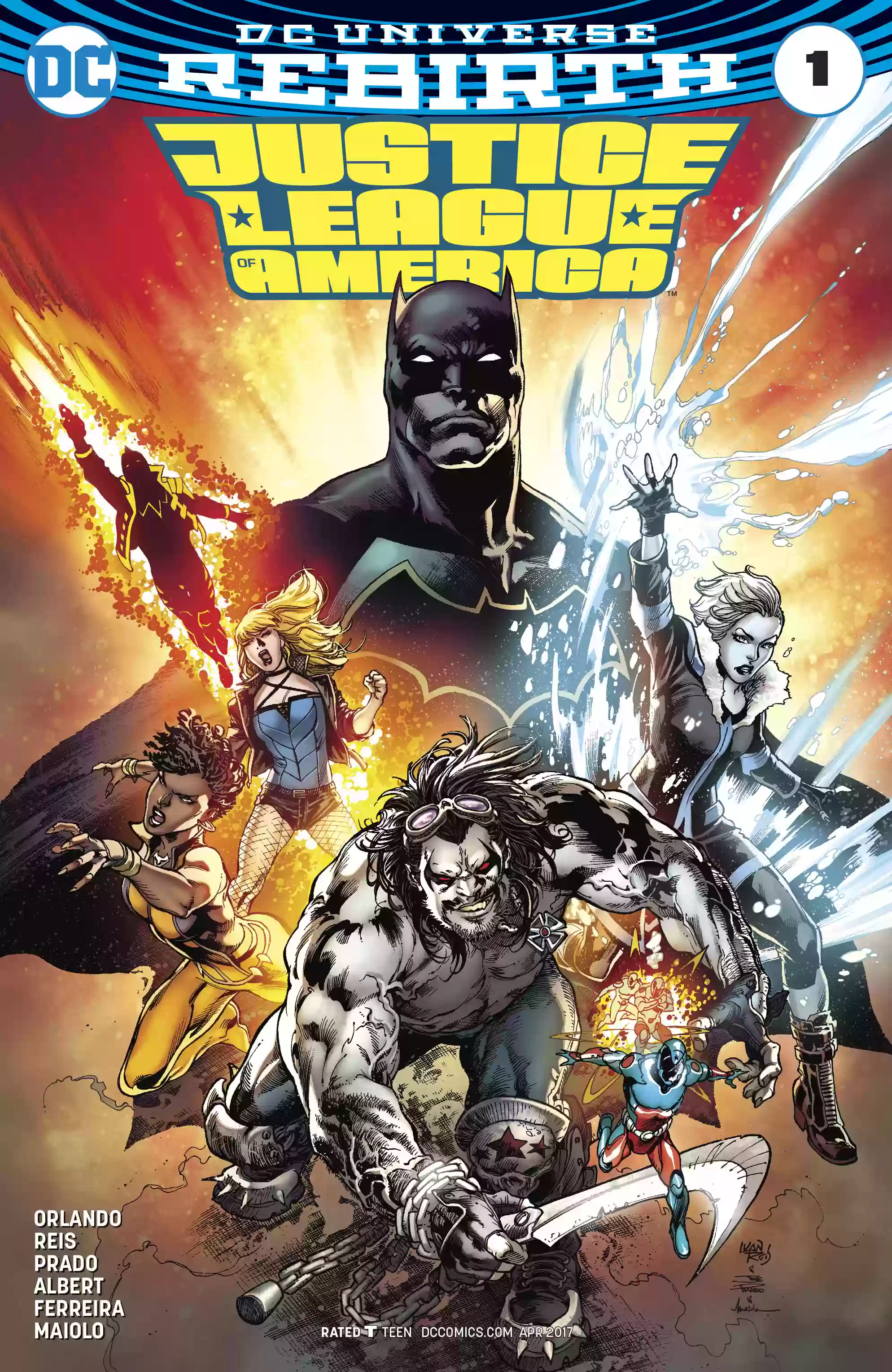 Justice League of America (2017) comic
