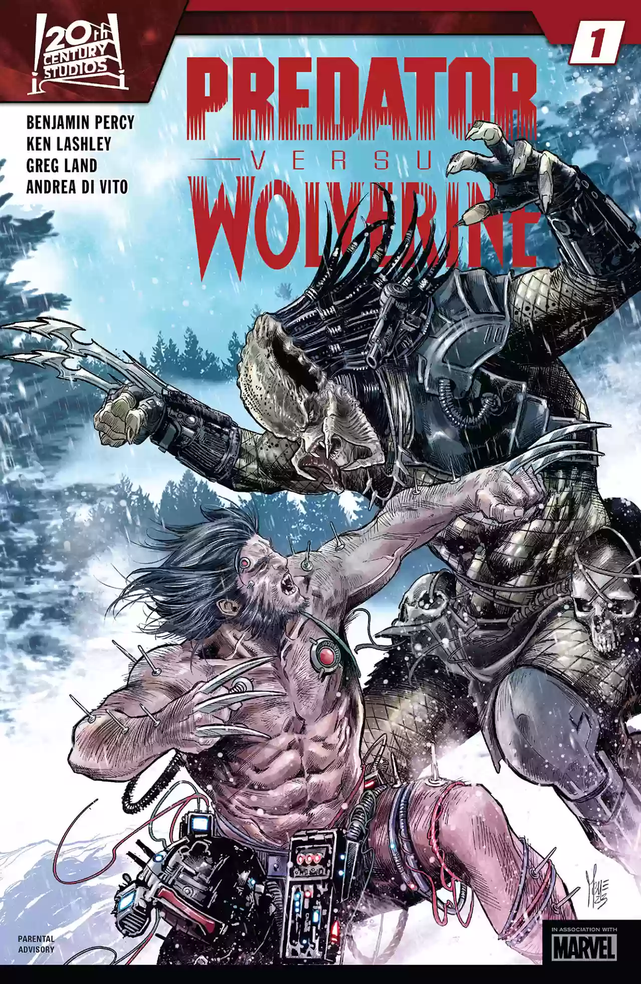 Predator vs. Wolverine (2023) comic