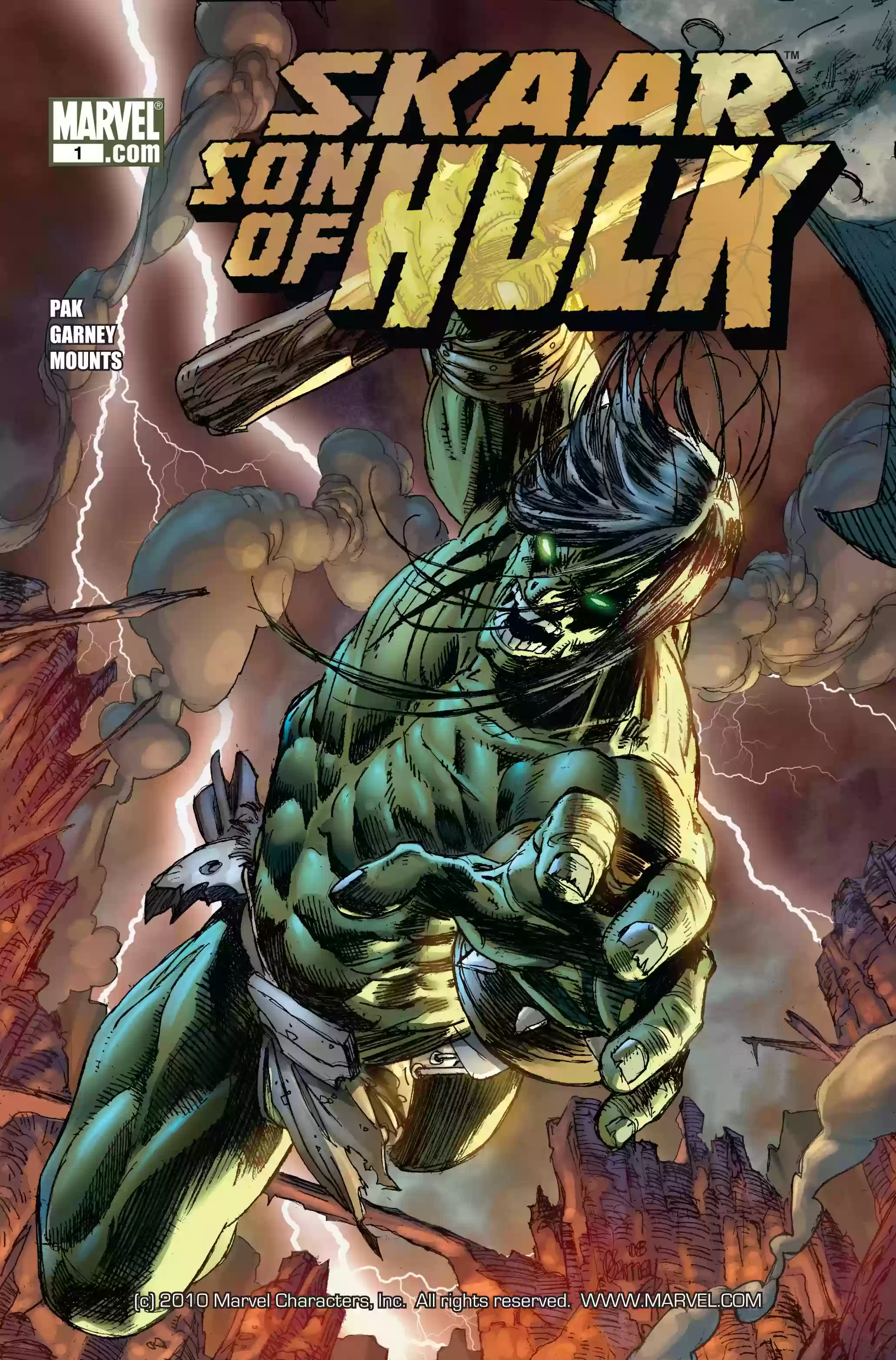 Skaar: Son of Hulk (2009) comic