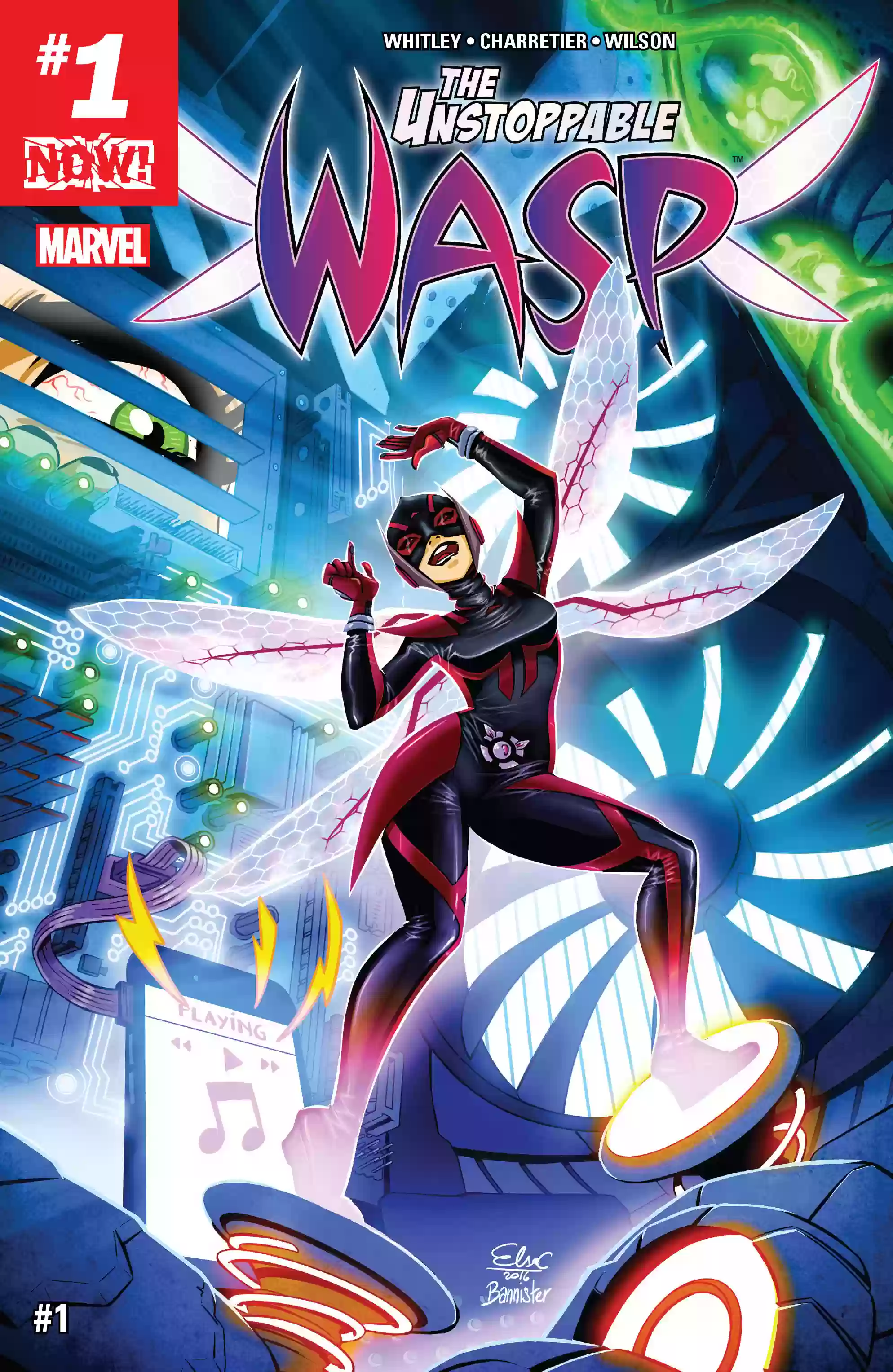 The Unstoppable Wasp (2017) comic