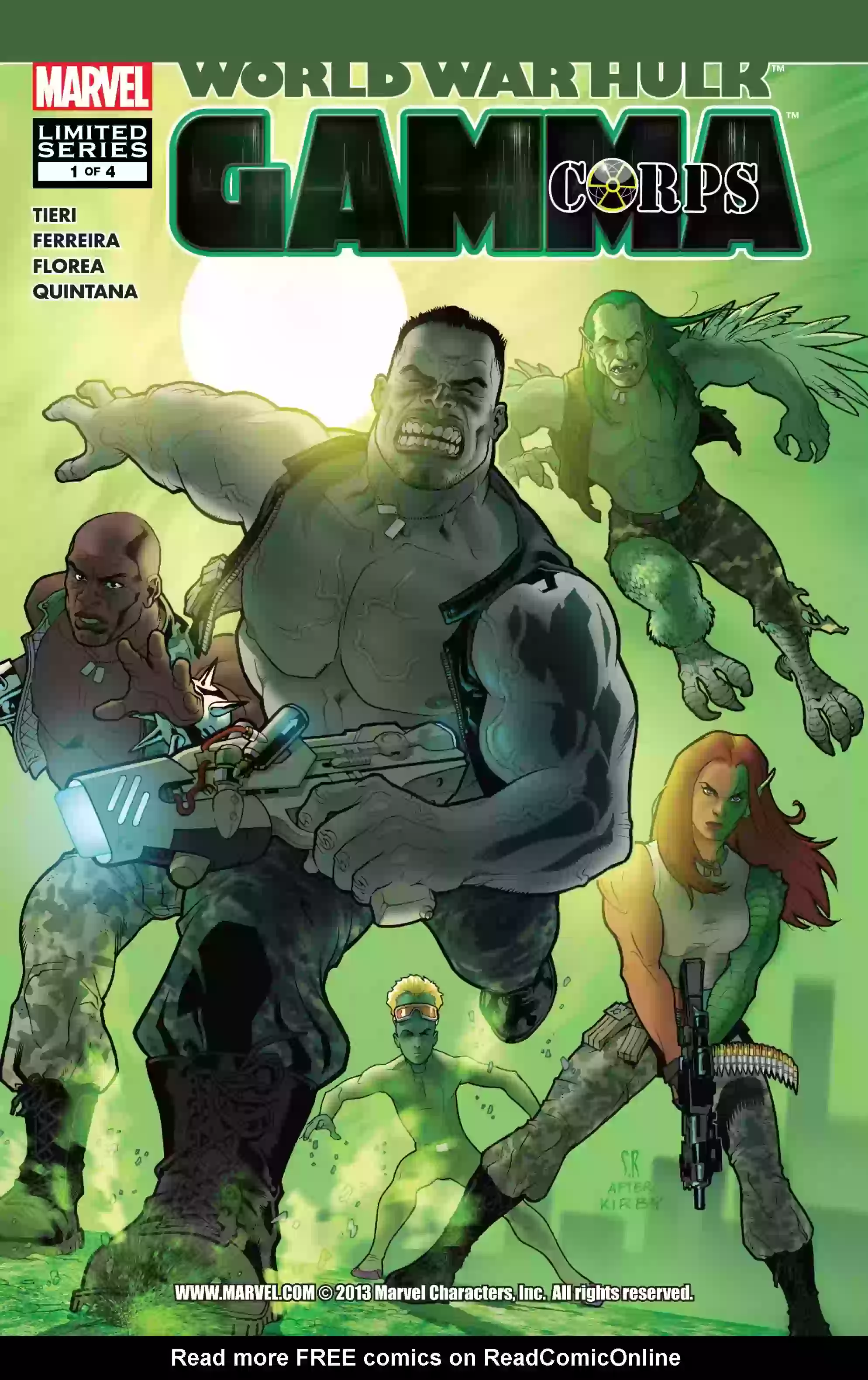 World War Hulk: Gamma Corps (2008) comic