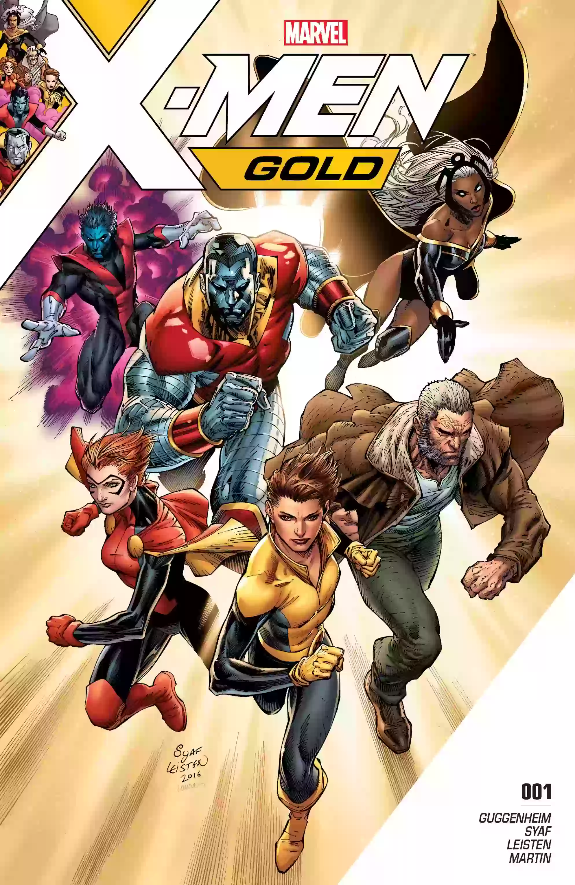 X-Men: Gold (2017) comic